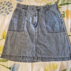 Faded Glory Denim Skirt